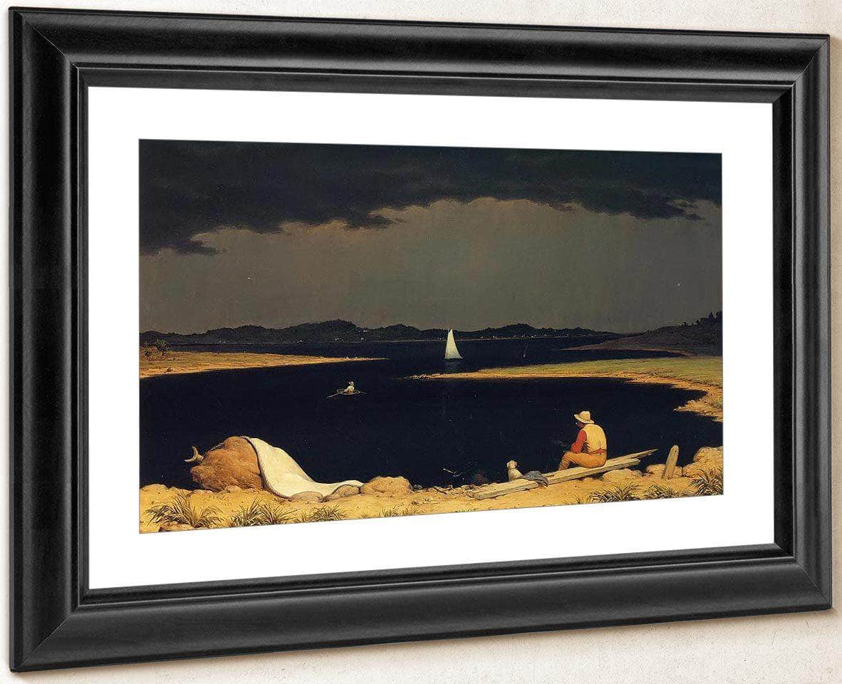 Approaching Thunder Storm By Martin Johnson Heade Fine Art Print