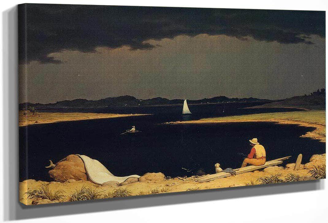 Approaching Thunder Storm By Martin Johnson Heade Fine Art Print