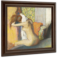 Apres Le Bain, Femme S'essuyant La Nuque By Edgar Degas Fine Art Print
