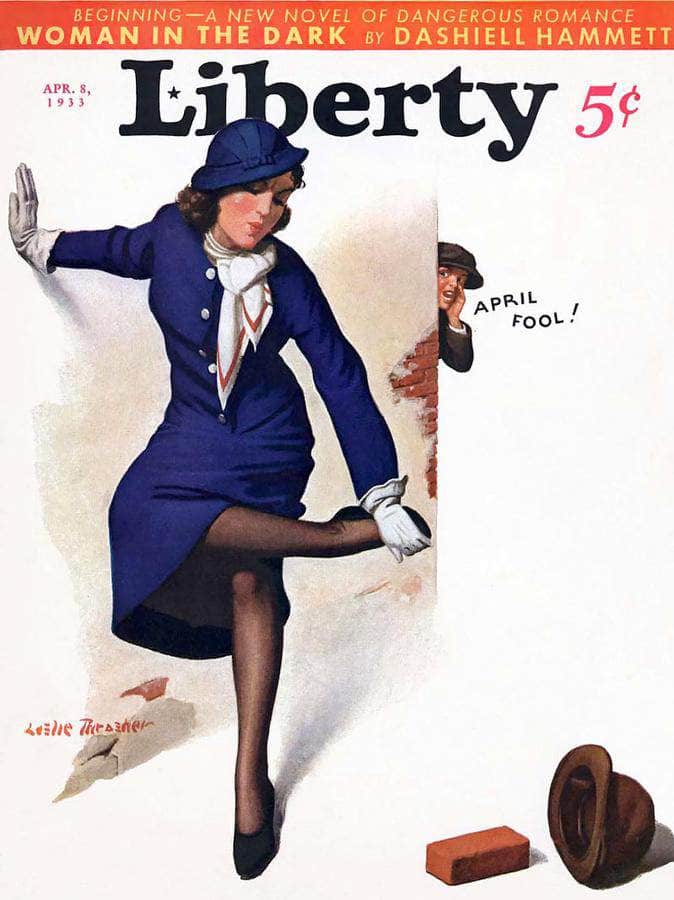 April Fool! By Leslie Thrasher Fine Art Print