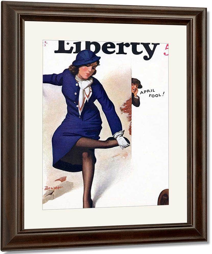 April Fool! By Leslie Thrasher Fine Art Print