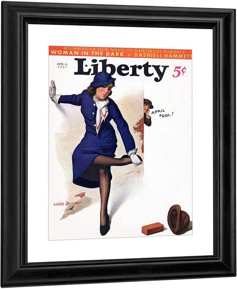 April Fool! By Leslie Thrasher Fine Art Print