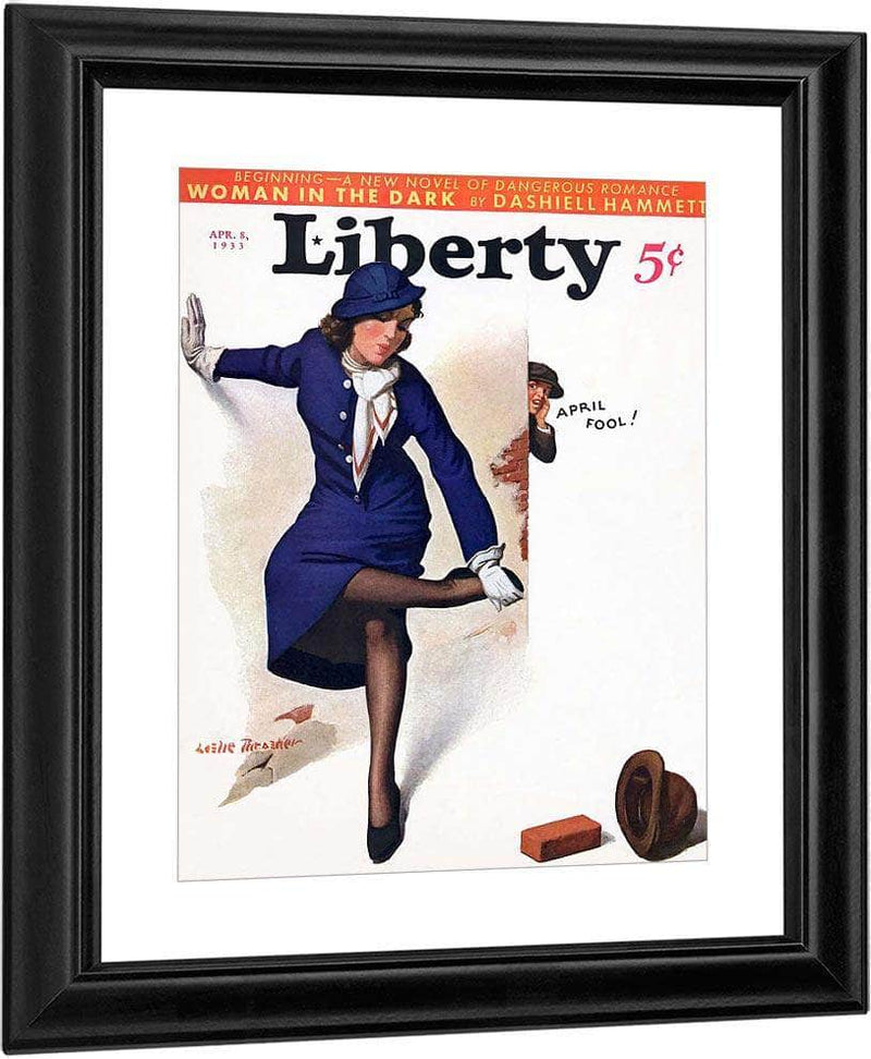 April Fool! By Leslie Thrasher Fine Art Print