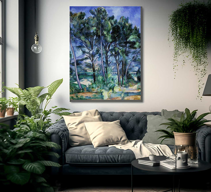 Aqueduct By Cezanne Paul Fine Art Print