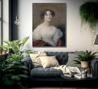 Arabella Morris By William Etty Fine Art Print