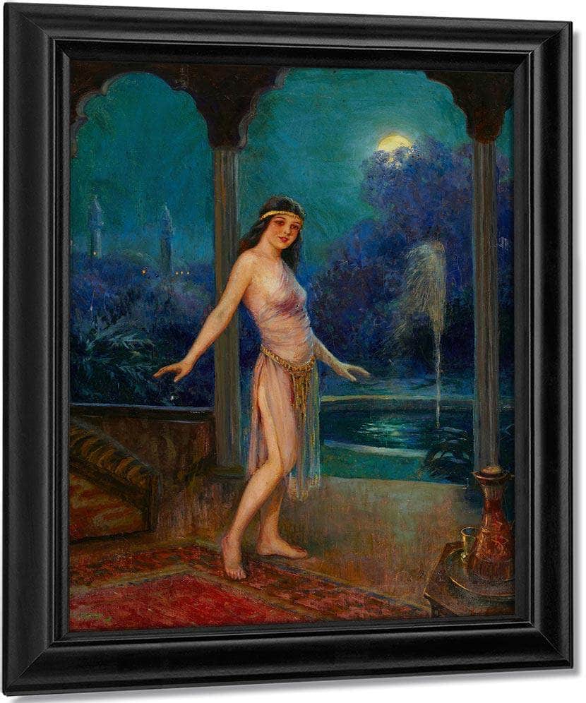 Arabian Princess  By Frank Robert Harper Fine Art Print