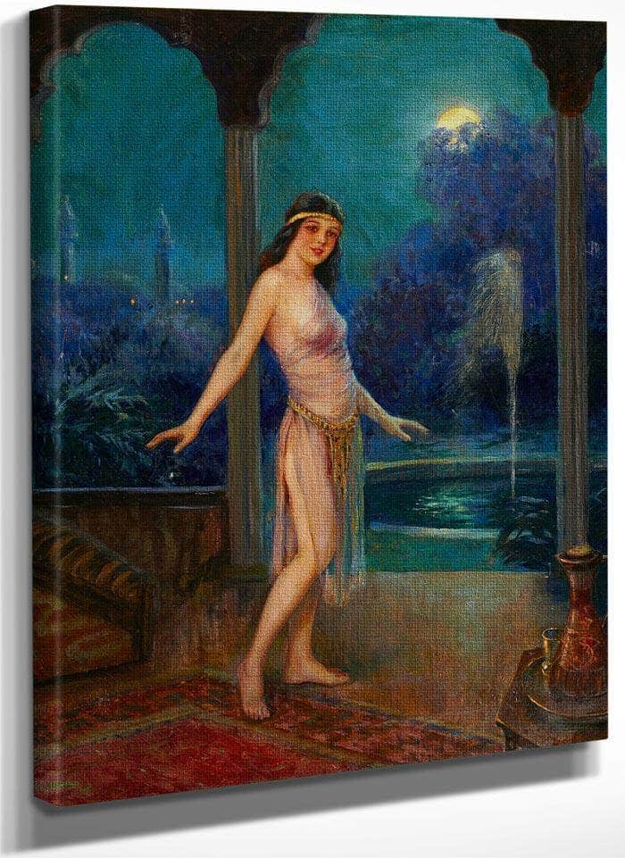 Arabian Princess  By Frank Robert Harper Fine Art Print