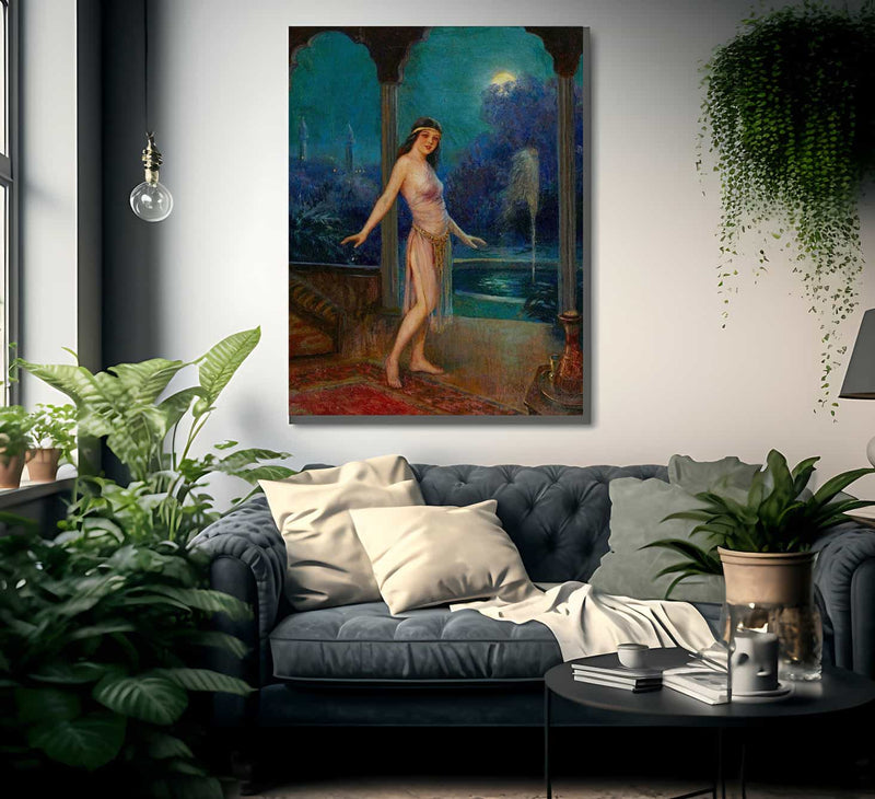 Arabian Princess  By Frank Robert Harper Fine Art Print