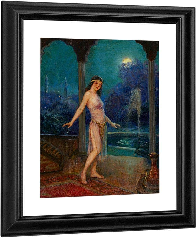 Arabian Princess  By Frank Robert Harper Fine Art Print