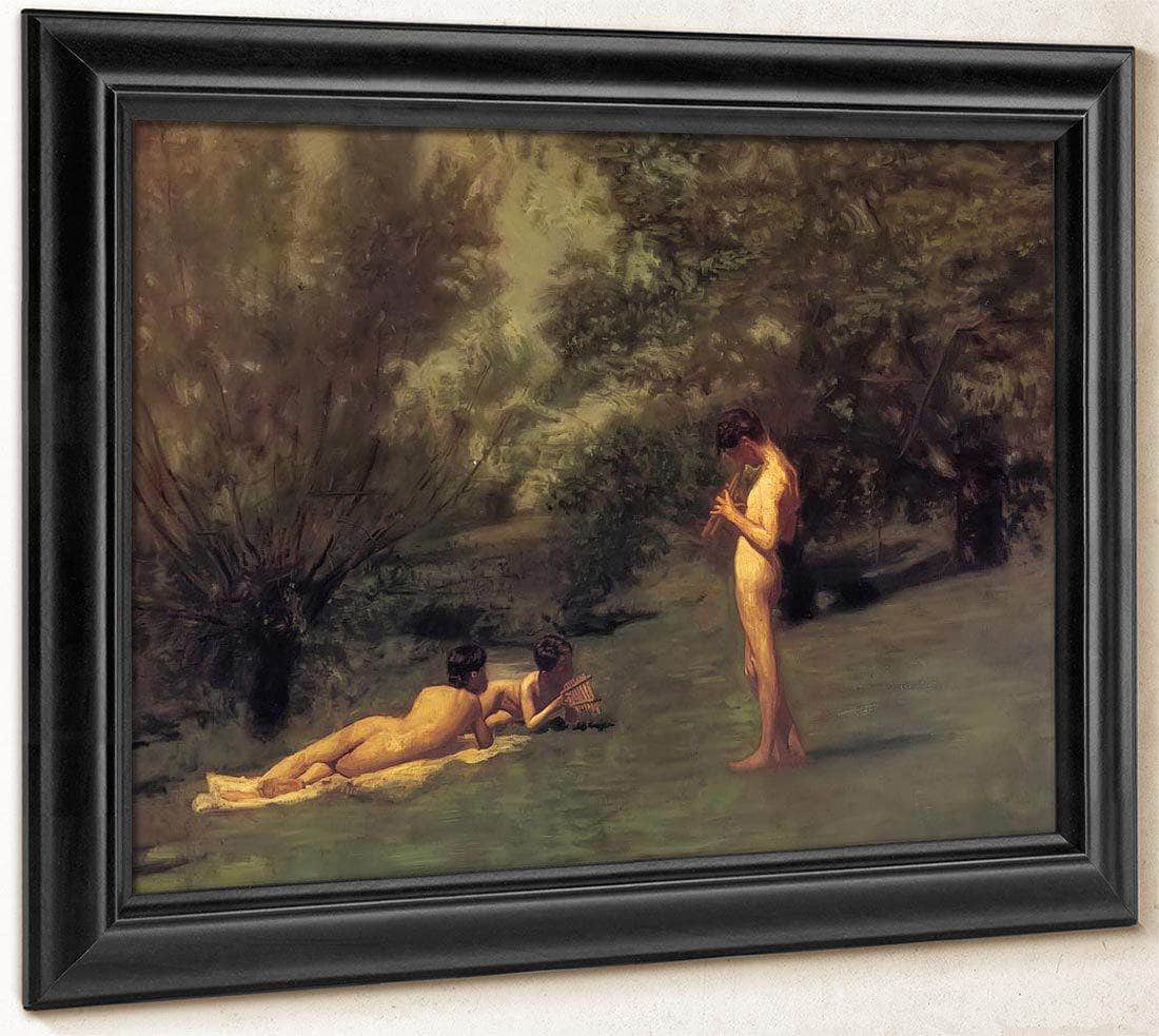 Arcadia By Thomas Eakins Fine Art Print