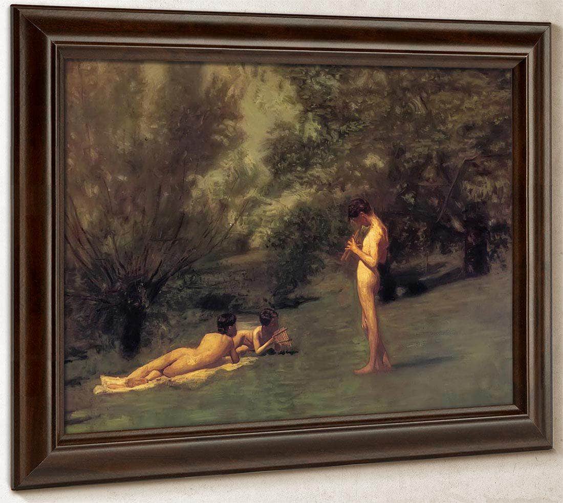 Arcadia By Thomas Eakins Fine Art Print