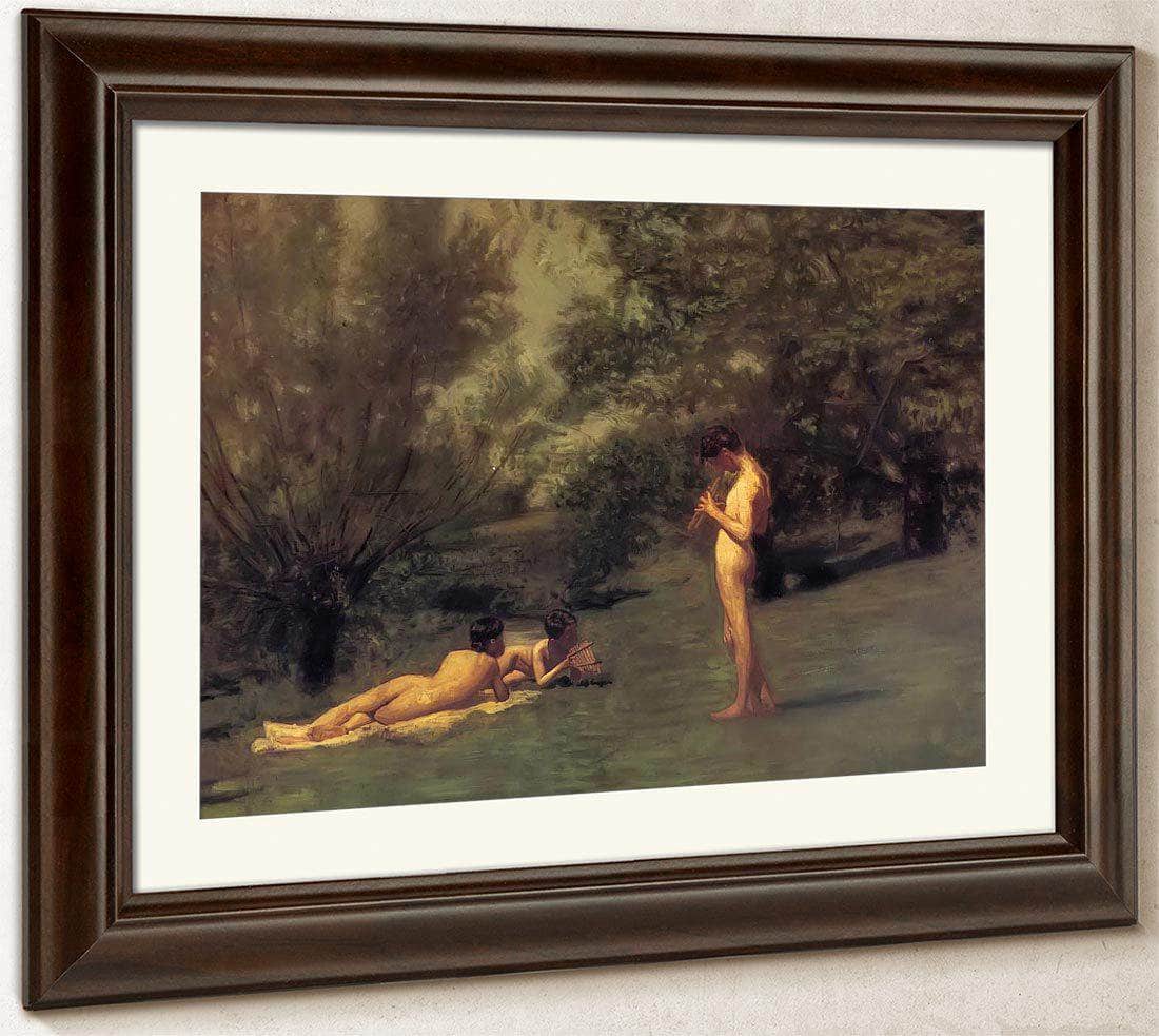 Arcadia By Thomas Eakins Fine Art Print