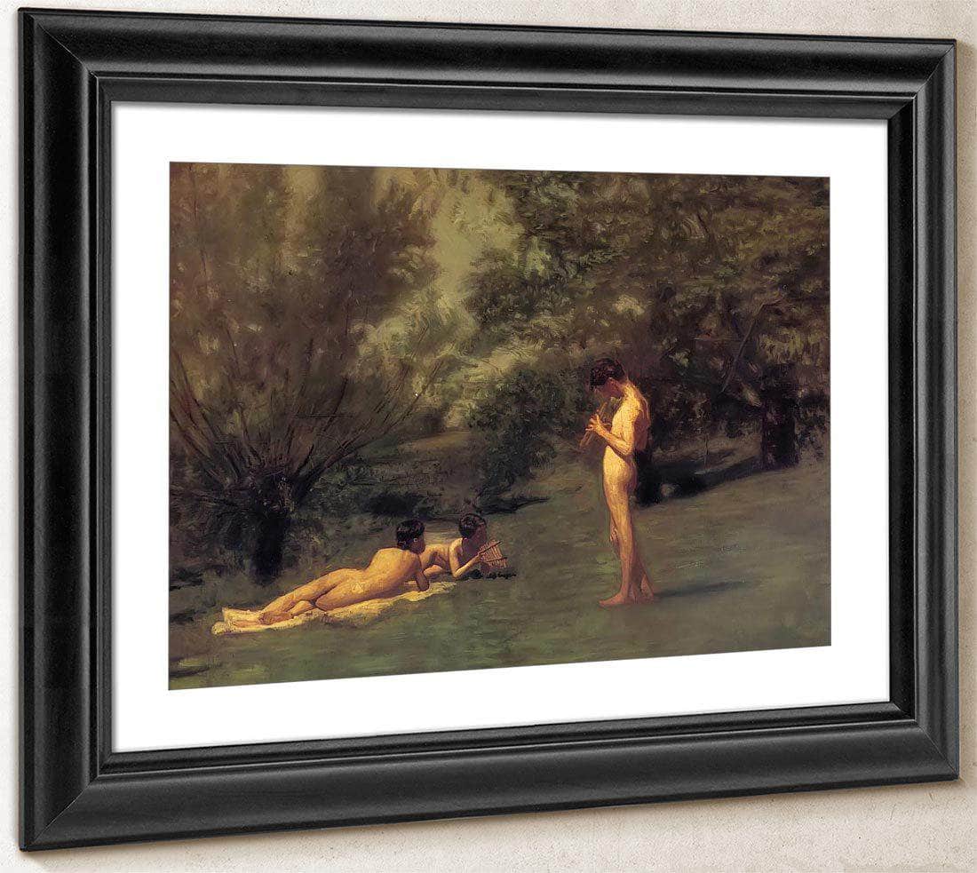 Arcadia By Thomas Eakins Fine Art Print