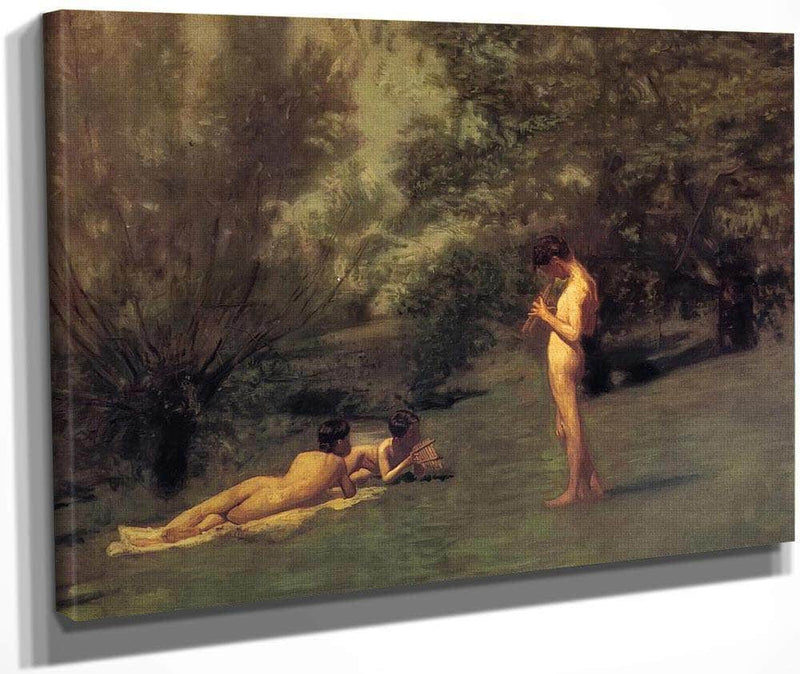 Arcadia By Thomas Eakins Fine Art Print