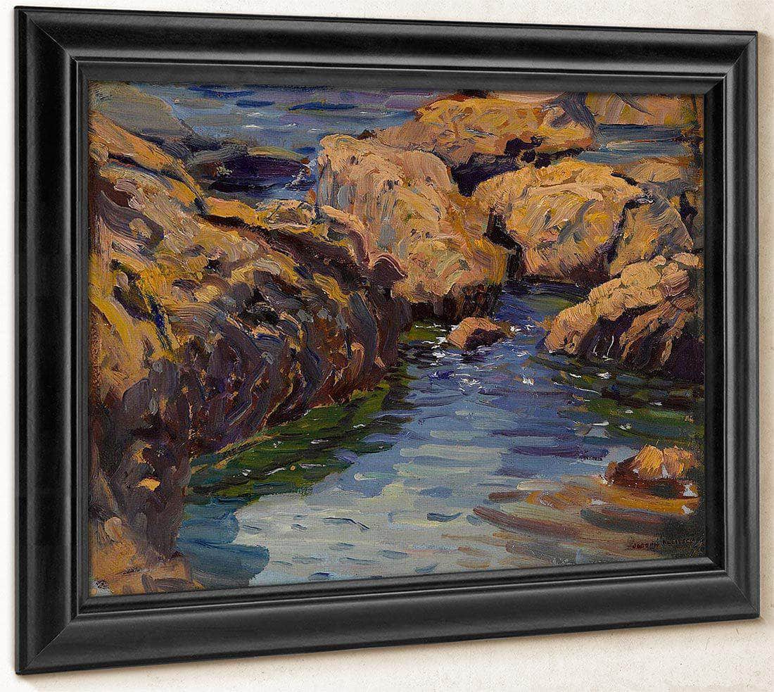 Arch Beach By Joseph Kleitsch Fine Art Print