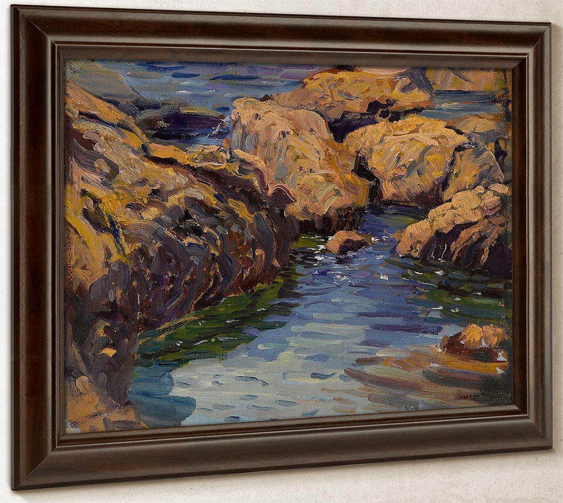 Arch Beach By Joseph Kleitsch Fine Art Print