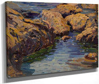 Arch Beach By Joseph Kleitsch Fine Art Print