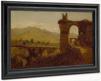 Arch Of Nero At Tivoli From The West By Sanford Robinson Gifford Fine Art Print