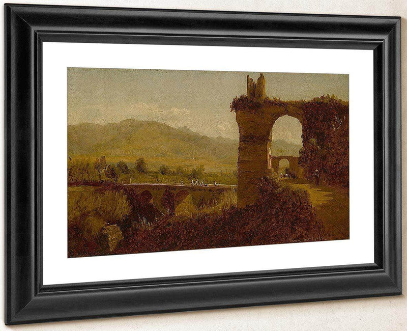 Arch Of Nero At Tivoli From The West By Sanford Robinson Gifford Fine Art Print