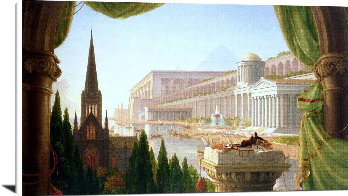 Architects Dream Painting Thomas Cole Canvas Art Fine Art Print