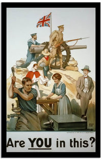 Are You In This  Vintage Poster Fine Art Print