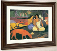 Arearea ( Happiness) By Paul Gauguin Fine Art Print