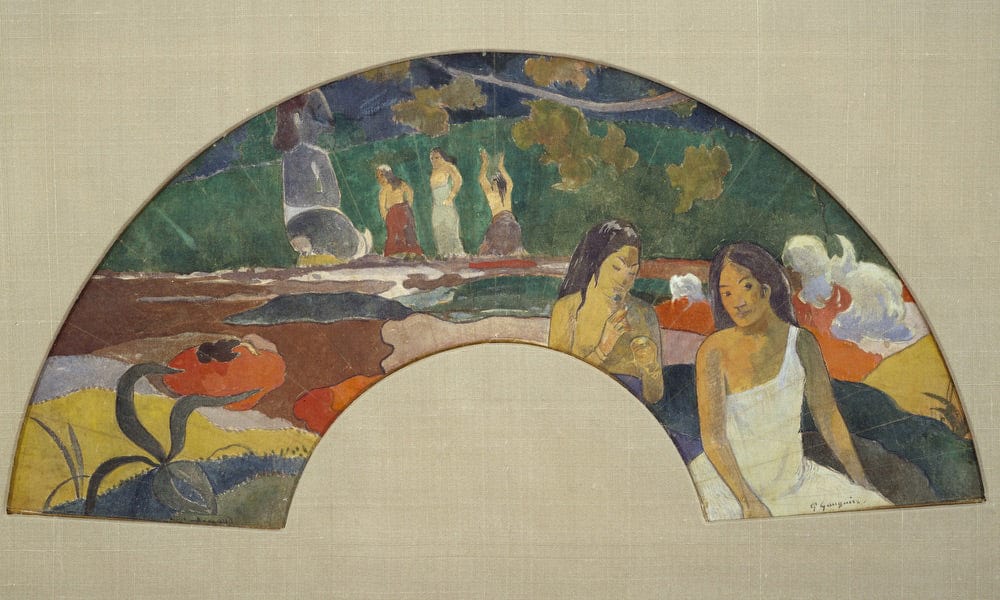 Arearea Joyousness Ii By Eugene Henri Paul Gauguin Fine Art Print