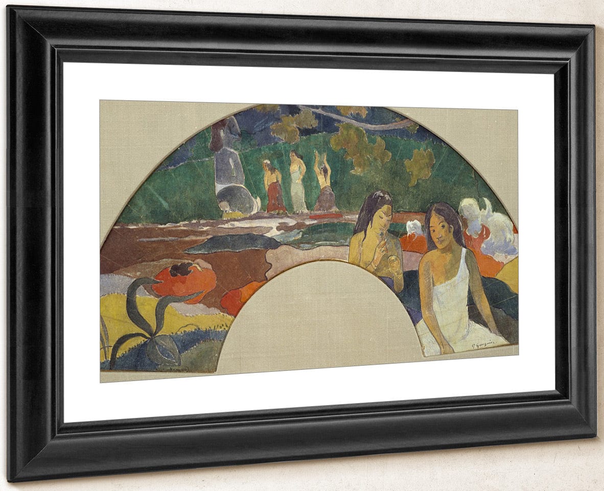 Arearea Joyousness Ii By Eugene Henri Paul Gauguin Fine Art Print
