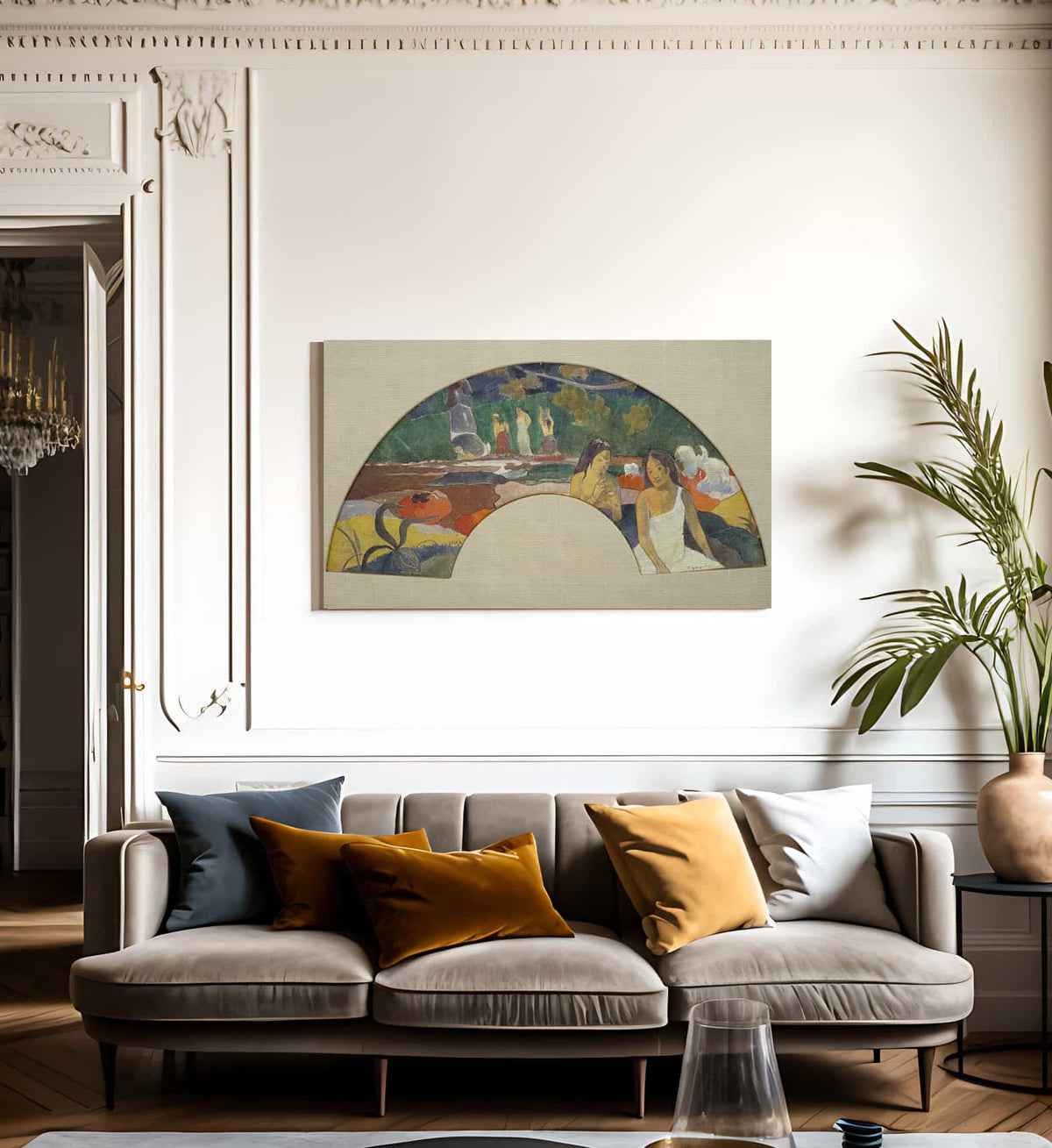 Arearea Joyousness Ii By Eugene Henri Paul Gauguin Fine Art Print