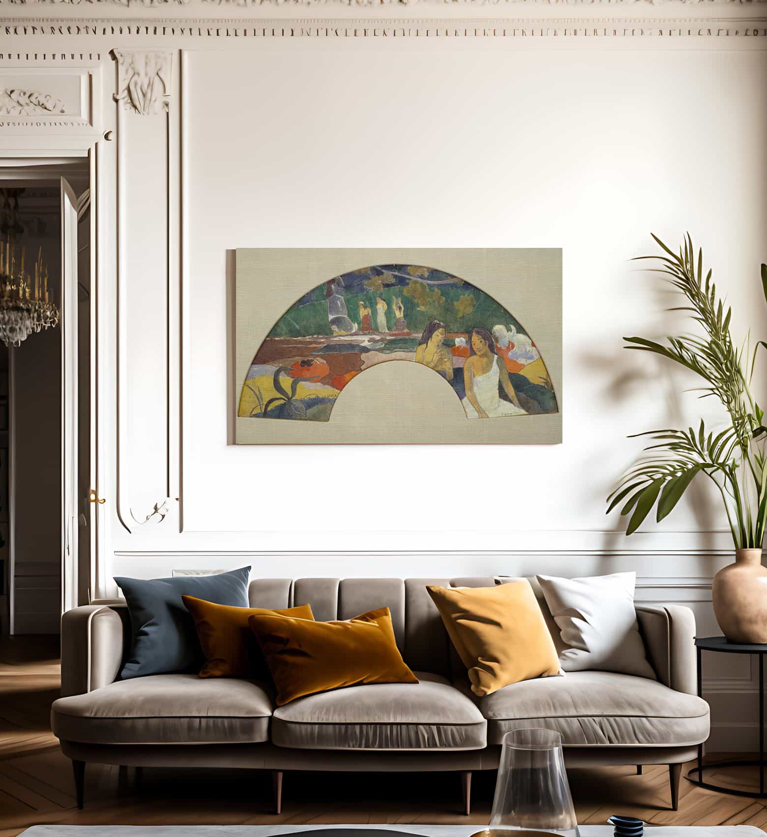 Arearea Joyousness Ii By Eugene Henri Paul Gauguin Fine Art Print