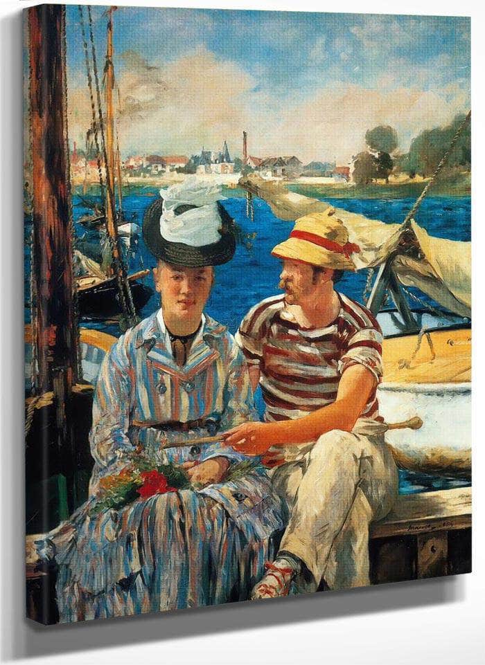 Argenteuil By Edouard Manet Fine Art Print