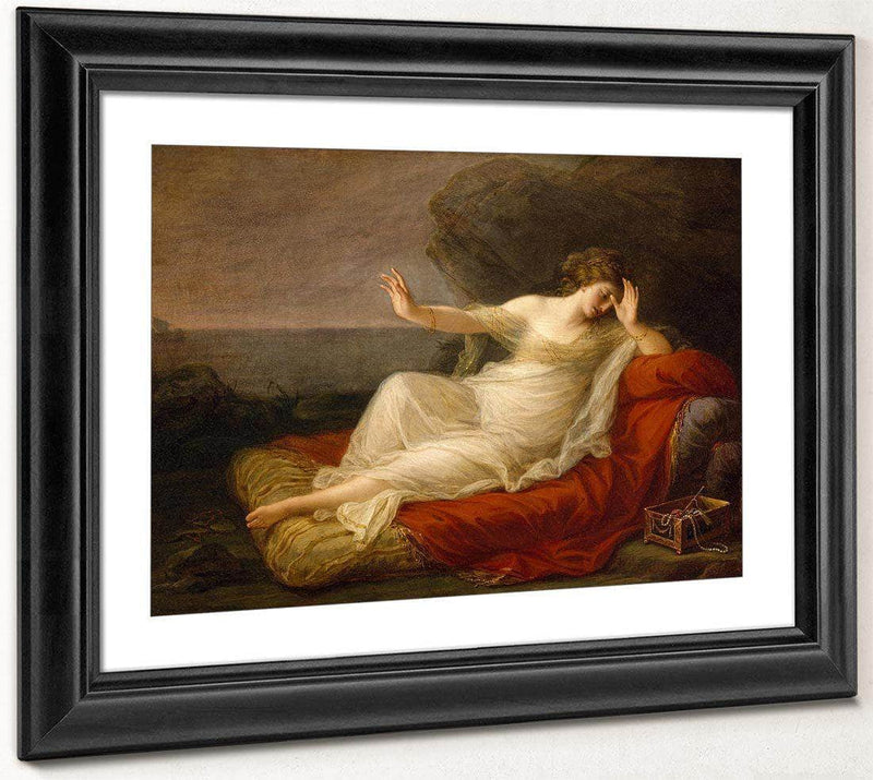 Ariadne Abandoned By Theseus 1774 25X35In Museum Of Fine Arts Houston By Angelica Kauffmann Fine Art Print
