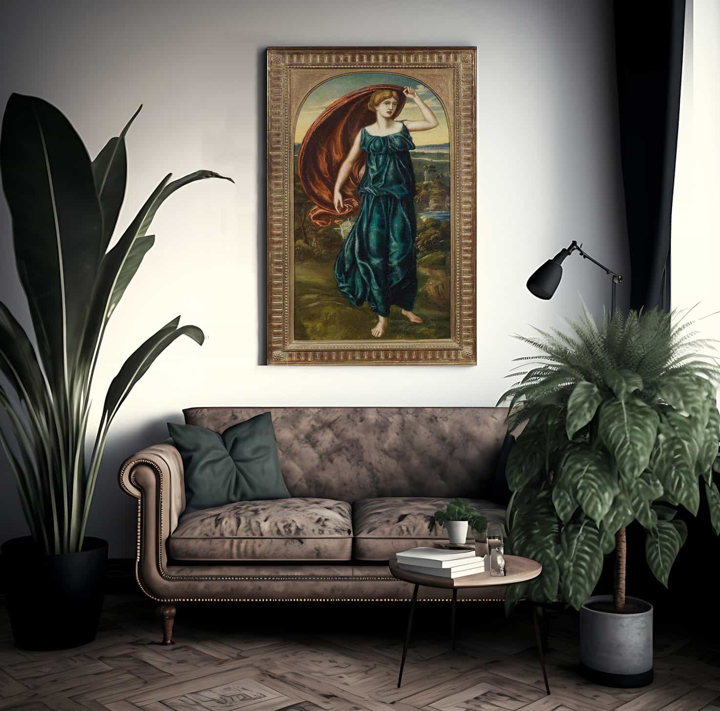 Ariadne At Naxos By William Henry Walker Fine Art Print