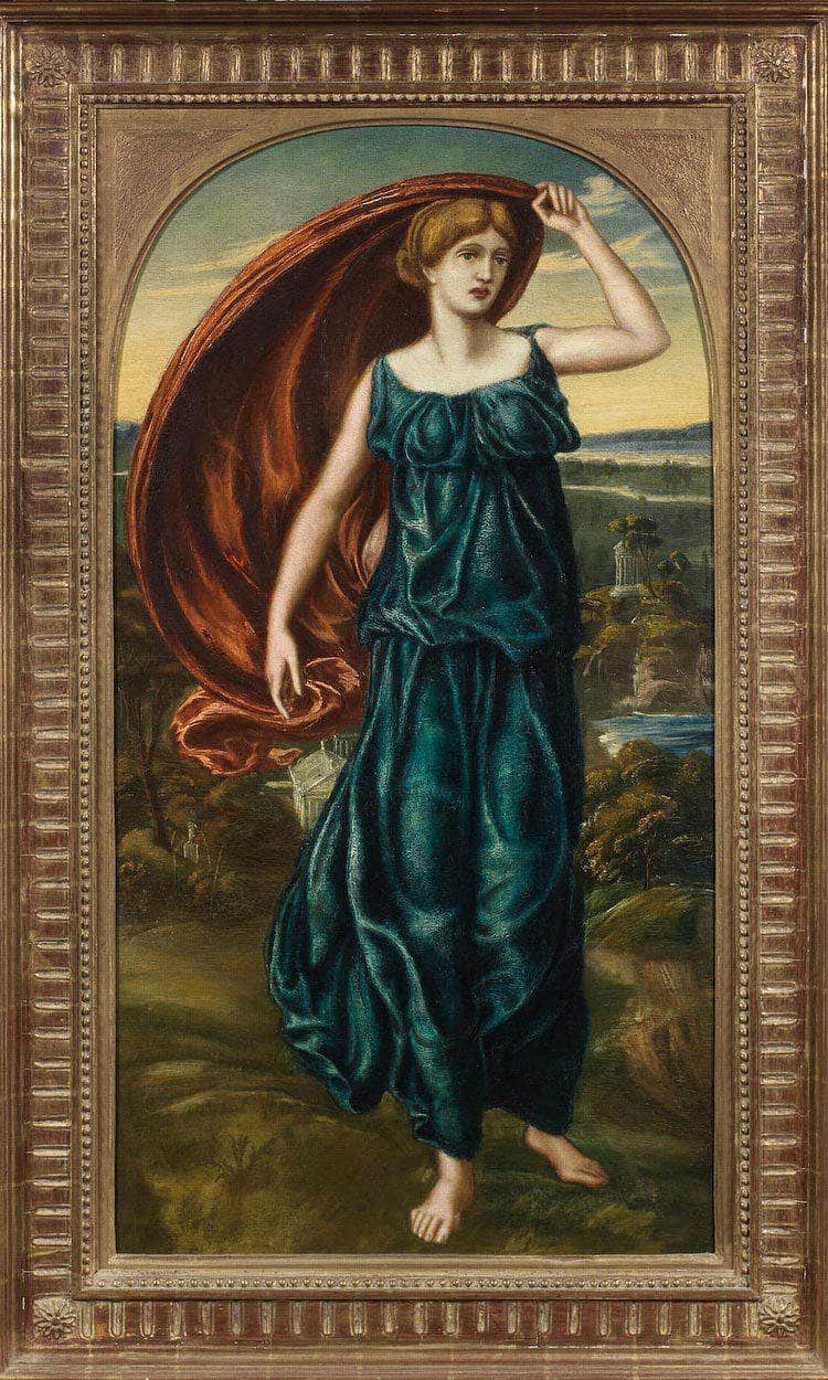 Ariadne At Naxos By William Henry Walker Fine Art Print