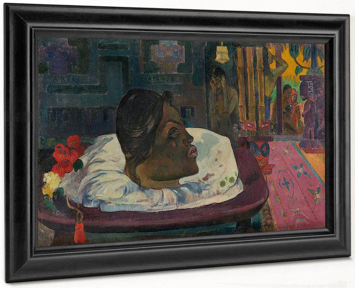 Arii Matamoe The Royal End By Paul Gauguin Fine Art Print