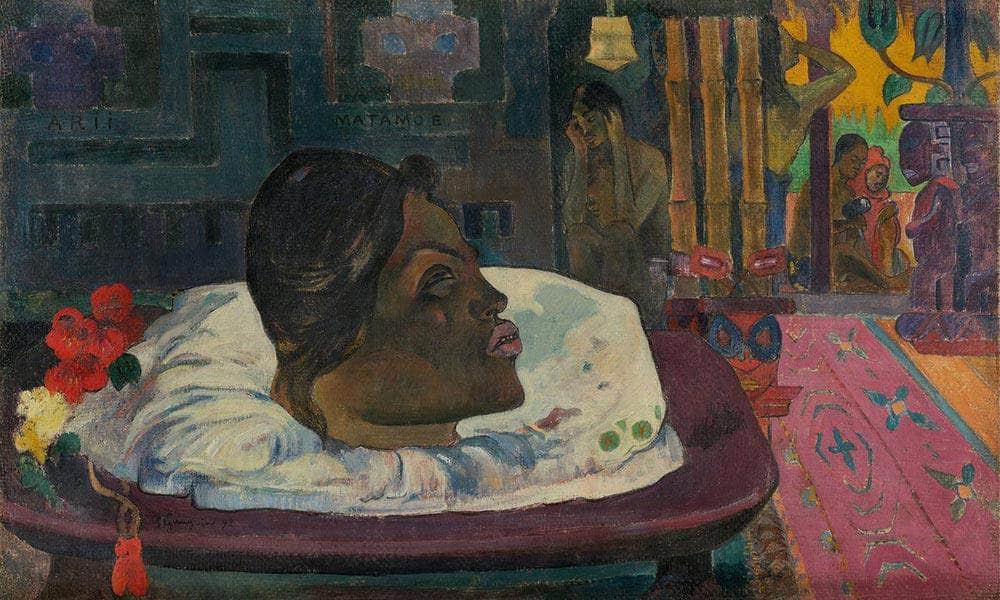 Arii Matamoe The Royal End By Paul Gauguin Fine Art Print