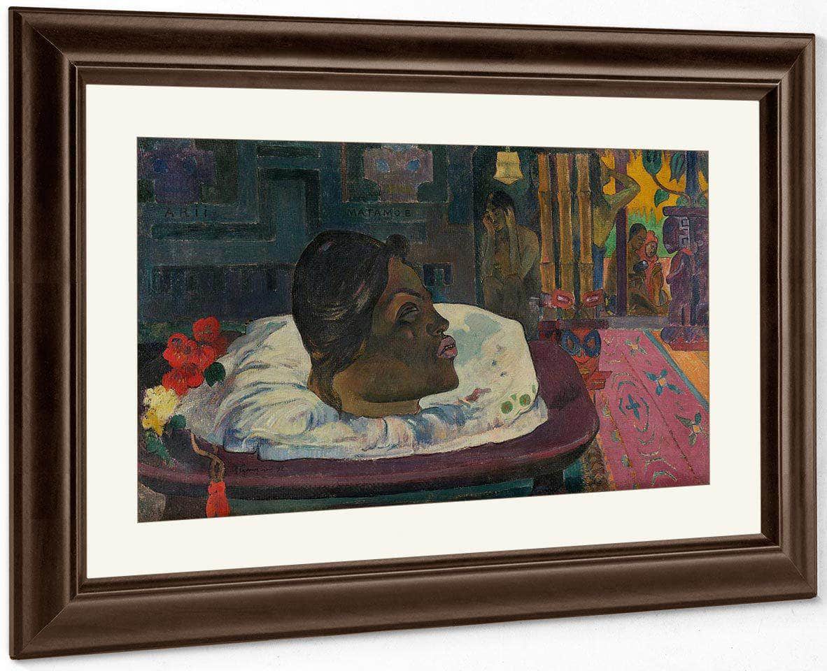 Arii Matamoe The Royal End By Paul Gauguin Fine Art Print