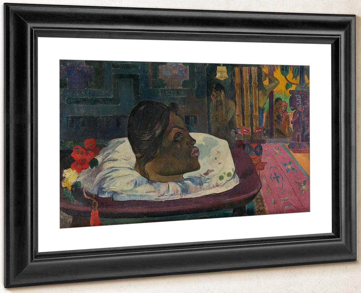 Arii Matamoe The Royal End By Paul Gauguin Fine Art Print