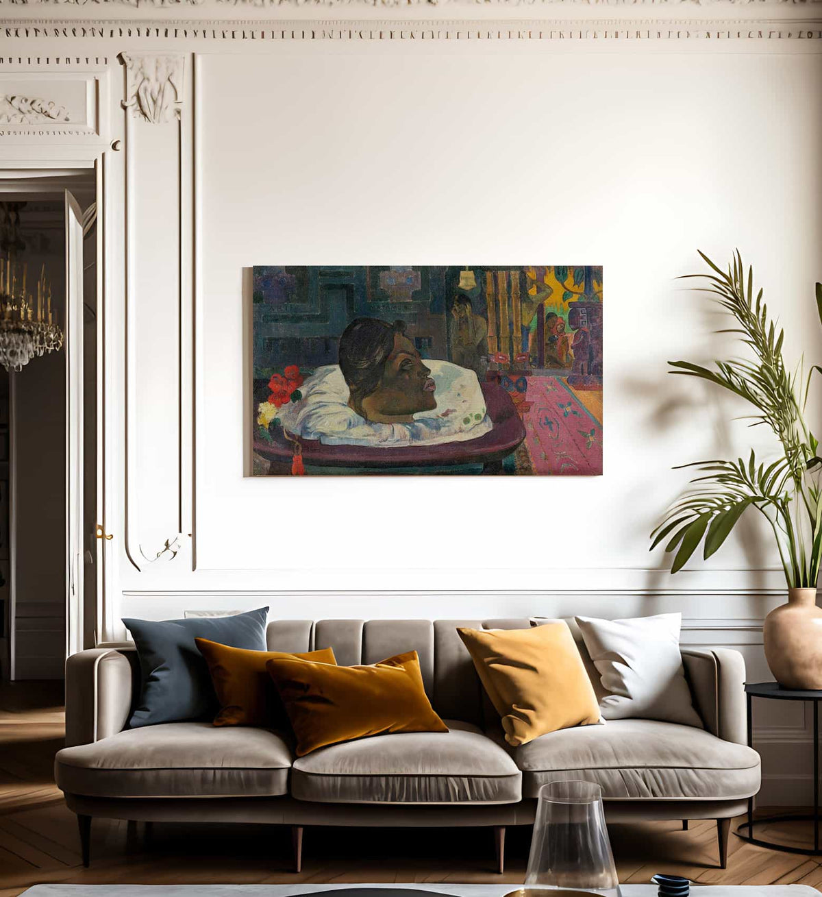 Arii Matamoe The Royal End By Paul Gauguin Fine Art Print