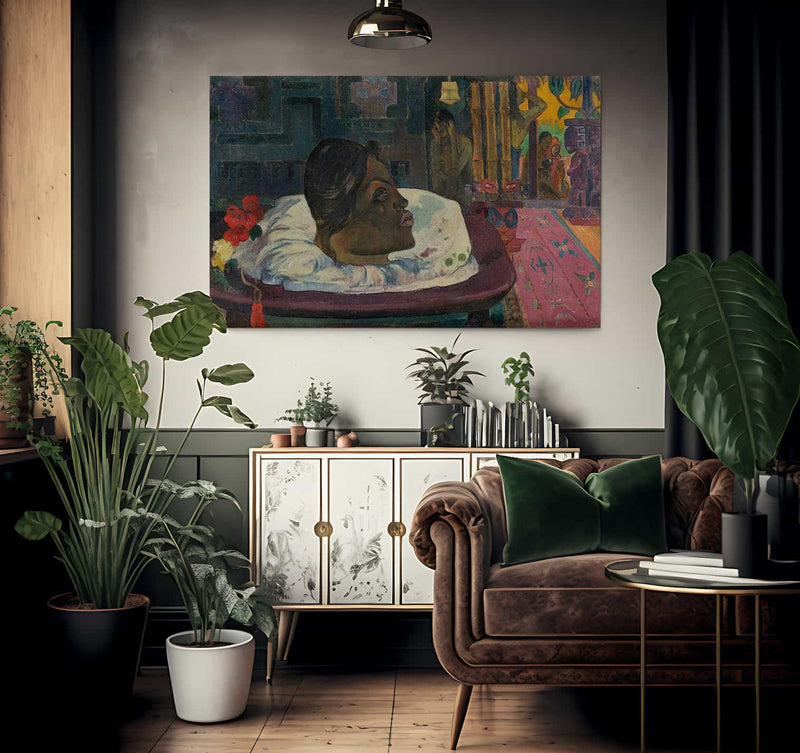 Arii Matamoe The Royal End By Paul Gauguin Fine Art Print