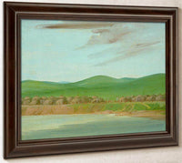 Arikara Village Of Earth Covered Lodges, 1600 Miles Above St. Louis By George Catlin Fine Art Print