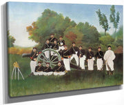 Arillerymen About 1983 1895 By Henri Rousseau Fine Art Print