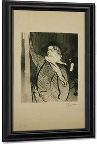 Aristide Bruant 2 By Henri Marie Raymond De Toulouse Lautrec Monfa Fine Art Print