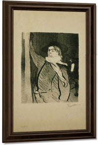 Aristide Bruant 2 By Henri Marie Raymond De Toulouse Lautrec Monfa Fine Art Print