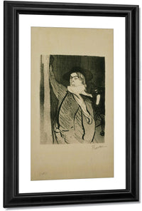 Aristide Bruant 2 By Henri Marie Raymond De Toulouse Lautrec Monfa Fine Art Print
