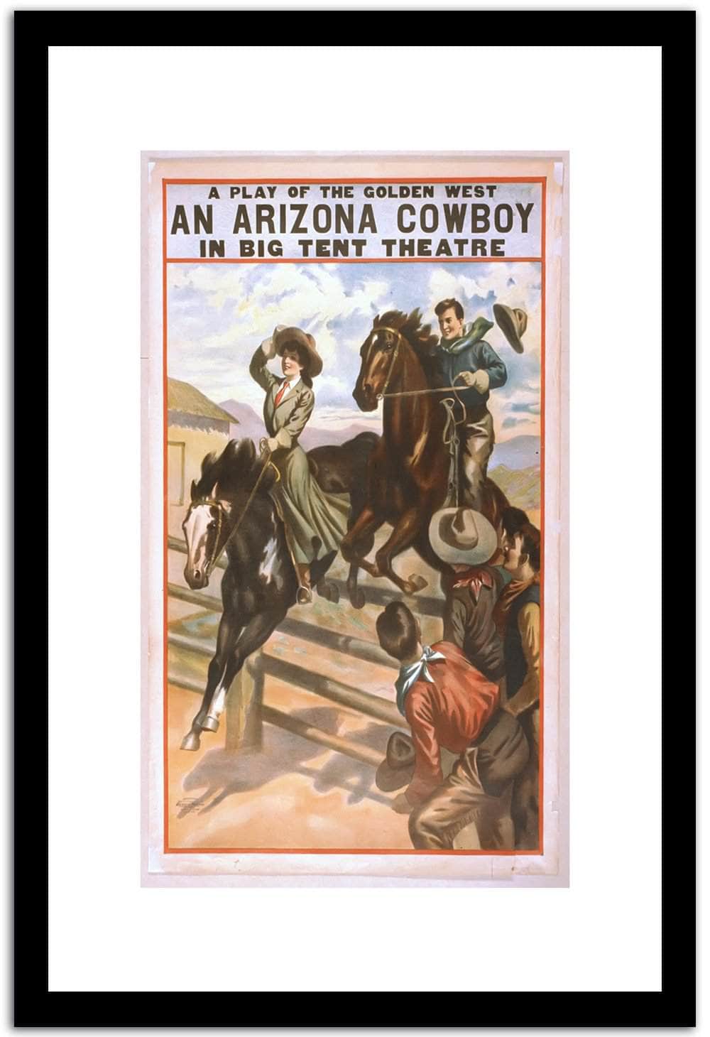 Arizola  Vintage Posterb Fine Art Print