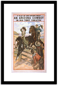 Arizola  Vintage Posterb Fine Art Print