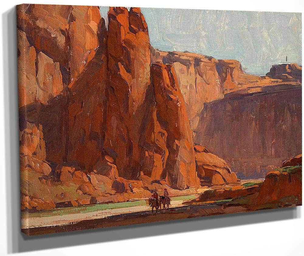 Arizona Canyon (Canyon De Chelly) By Edgar Payne Fine Art Print