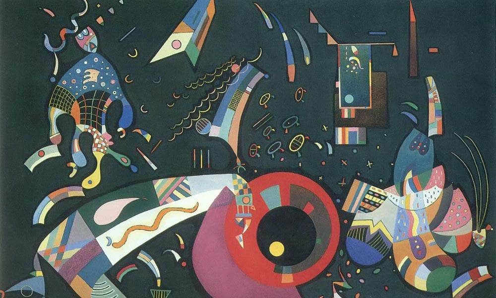 Around The Circle 1940 By Wassily Kandinsky Fine Art Print
