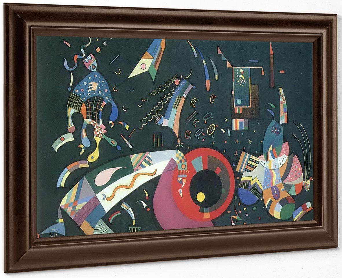 Around The Circle 1940 By Wassily Kandinsky Fine Art Print